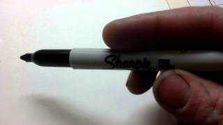 How To Erase  Remove Sharpie Markers [upl. by Euqinor]