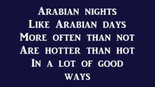 Arabian Nights Aladdin lyrics [upl. by Lello16]