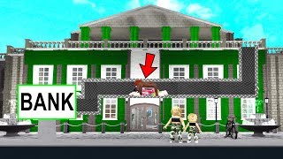 I Snuck Into A GOLD DIGGERs BANK COPS Shut It Down Roblox [upl. by Shu]