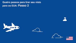 Passo 2 Pagar a taxa e agendar a visita ao CASV e à entrevista de visto [upl. by Ennis]