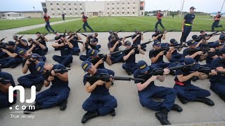 Inside look at Coast Guard boot camp in Cape May [upl. by Goulden422]