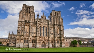 Wells England Medieval Center and Cathedral [upl. by Aldis]