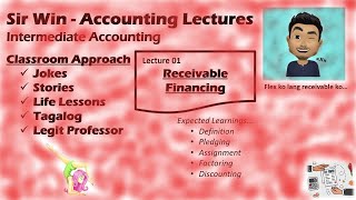 Lecture 01 Receivable Financing Intermediate Accounting [upl. by Immot540]