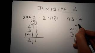 Division 2  decimaltal [upl. by Rebm]