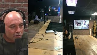 Joe Rogan Gives Tour of New JRE Podcast Studio [upl. by Essyla556]