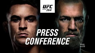 UFC 264 Prefight Press Conference  Poirier vs McGregor 3 [upl. by Hays]