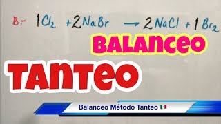 Balanceo Método de Tanteo Parte 1 [upl. by Kcirredal]