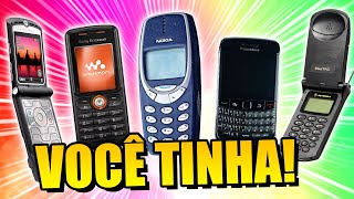 20 CELULARES ANTIGOS QUE VOCÊ JÁ TEVE [upl. by Jehovah]