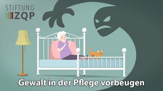 Gewalt in der Pflege vorbeugen  ZQPErklärfilm [upl. by Kinsler]