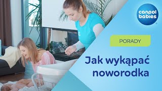 KĄPIEL NOWORODKA  jak prawidłowo wykąpać noworodka ✅ [upl. by Nylekoorb]