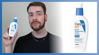 CeraVe AM Facial Moisturizing Lotion Sunscreen SPF 30 Review [upl. by Malvino]