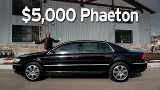 Bought a Cheap VW Phaeton  Big Sedan Challenge  Everyday Driver [upl. by Fonsie]