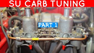 SU Carburettor Tuning  Part 1  Roundtail Restoration [upl. by Odracer]