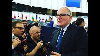 Frans Timmermans inspirational speech to EU Parliament [upl. by Karole]