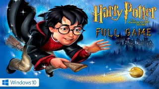 Harry Potter and the Philosophers  Sorcerers Stone PC  Full Game 1080p60 Walkthrough [upl. by Toffic586]