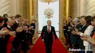 Vladimir Putin sworn in as Russian President at Kremlin ceremony [upl. by Henrietta251]