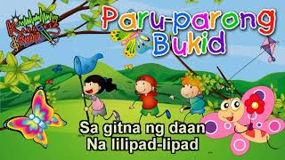 Paruparong Bukid  Karaoke HD Kantang Pambata [upl. by Onairot]