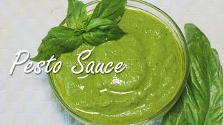 Pesto Sauce Recipe  Easy amp Homemade Sauce Recipe  Italian Pesto Sauce  Kanaks Kitchen [upl. by Anitnahs]