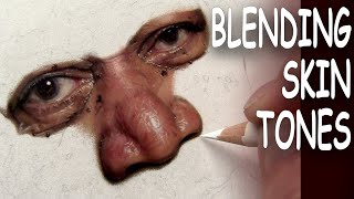 Blending SKIN TONES in REALTIME with Colored Pencil [upl. by Isidor]