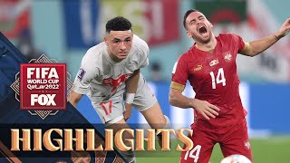 Serbia vs Switzerland Highlights  2022 FIFA World Cup [upl. by Assilana]