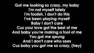 Beyoncé ft JayZ  Crazy in love Lyrics [upl. by Carnes]