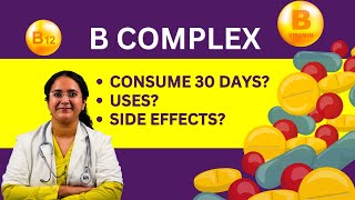 B Complex Tablet Benefits  Becosules Capsules Khane Ke Fayde in Hindi [upl. by Hadeehsar854]