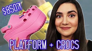 I Wore Platform Crocs For A Week [upl. by Kirbie510]