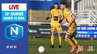 J29  4 matches en direct sur FFFtv dès 17h45 I National FFF 20202021 [upl. by Eustasius649]