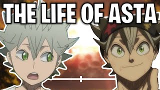 The Life Of Asta Black Clover [upl. by Lyrrehs]