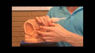 Catheter Video for applying a Male External Catheter Part 2 [upl. by Aniroz]