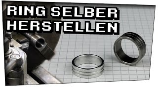 Ringe selber herstellen Titan und Aluminium  Do it yourself 02 [upl. by Garin]