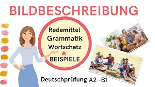 Bildbeschreibung A2B1 Mündliche Prüfung  Deutsch lernen [upl. by Lebatsirc]