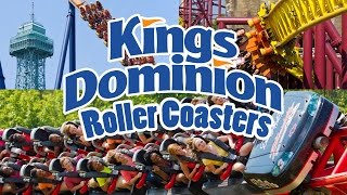 The Roller Coasters of Kings Dominion [upl. by Enelyam]