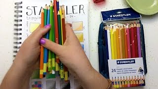 Staedtler Colored Pencils Review [upl. by Sitoeht]