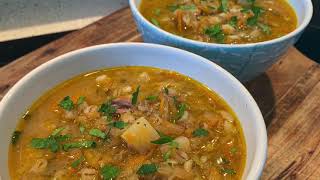 TRADITIONAL SCOTCH BROTH SOUP SCOTTISH RECIPE [upl. by Nref]