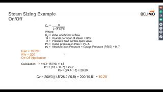 Webinar Steam Valve Sizing amp Selection [upl. by Atteloc225]