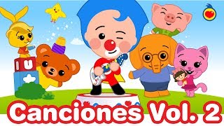 Las Canciones de Plim Plim Vol 2 ♫ Y Muchas Más Canciones Infantiles 35 Min ♫ Plim Plim [upl. by Yanahs772]