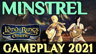 LOTRO Minstrel Gameplay 2021  All Specializations Lord of the Rings Online [upl. by Lathe]