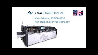 Ersa Wave Soldering – POWERFLOW – product video English [upl. by Akkimat]