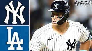 New York Yankees vs Los Angeles Dodgers  Game Highlights  6924 [upl. by Arrotal]