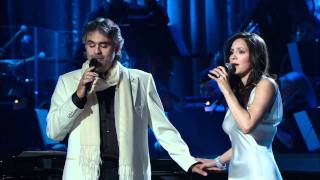 Andrea Bocelli and Katharine Mcphee  The prayer Live 2008 HD [upl. by Tjaden]