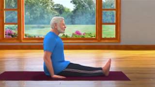 Yoga With Modi Vajrasana Tamil [upl. by Lassiter]