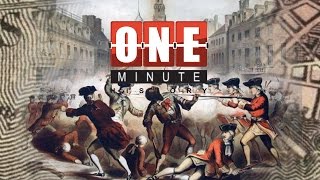 Crispus Attucks and The Boston Massacre  American Revolutionary War  One Minute History [upl. by Itch]