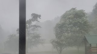 Severe thunderstorm 71621 squall line [upl. by Analise498]