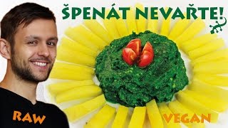 Špenát se nemusí vařit – živý recept [upl. by Etnahsal609]