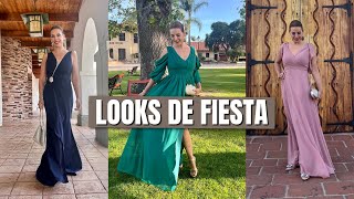 VESTIDOS DE FIESTA  MUJERES 40 AÑOS Y MÁS [upl. by Mihe]