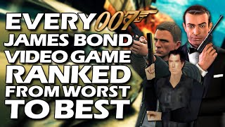 Every James Bond Video Game Ranked From WORST To BEST [upl. by Duahsar]