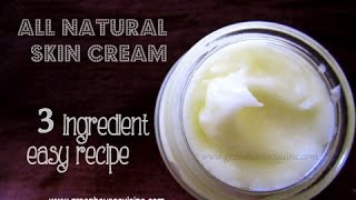 homemade lotion 3 ingredient non greasy recipe [upl. by Haeel]