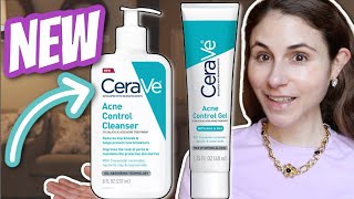 NEW CeraVe ACNE CONTROL GEL amp CLEANSER review  Dr Dray [upl. by Munsey]