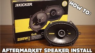 How to install aftermarket speakers on ANY car [upl. by Faludi]